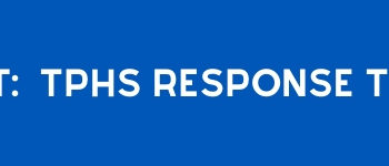 IMPORTANT: TPHS Response to COVID-19 IMPORTANT_ TPHS RESPONSE TO COVID-19