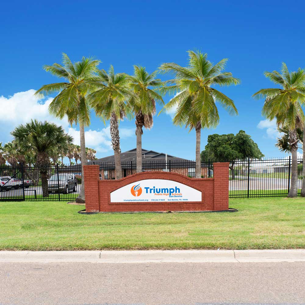 Triumph Public High School in San Benito, TX