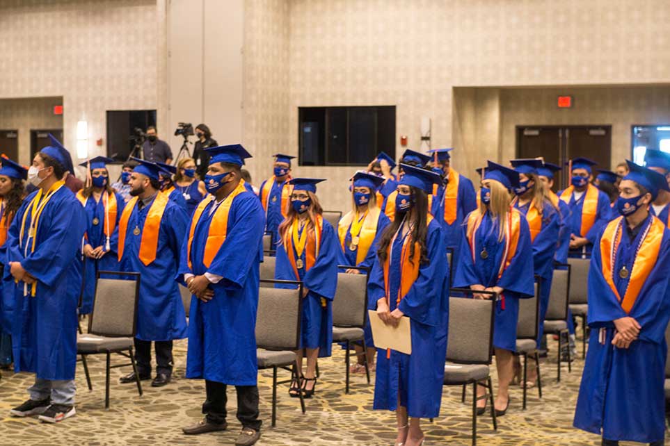 Triumph Public High School in Mercedes, Texas Graduation